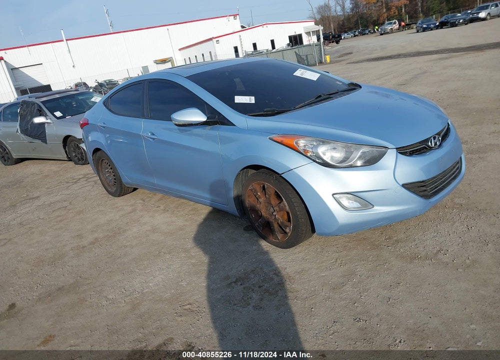 2012 HYUNDAI ELANTRA LIMITED (ULSAN PLANT) VIN: KMHDH4AE5CU247700