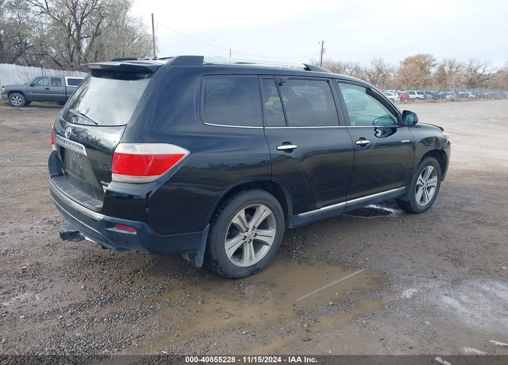 2011 TOYOTA HIGHLANDER LIMITED V6 VIN: 5TDDK3EH0BS085949