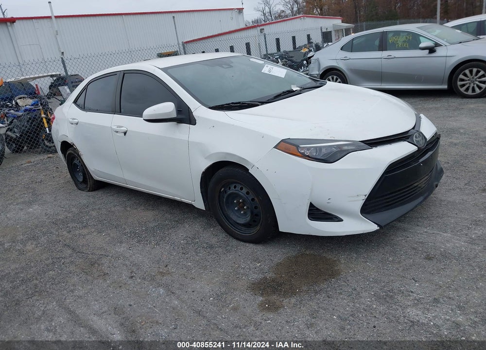 2017 TOYOTA COROLLA LE VIN: 2T1BURHE9HC848817
