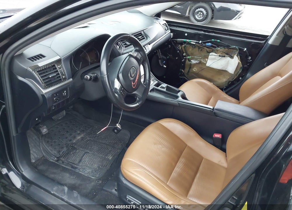 2011 LEXUS CT 200H PREMIUM VIN: JTHKD5BH6B2007571