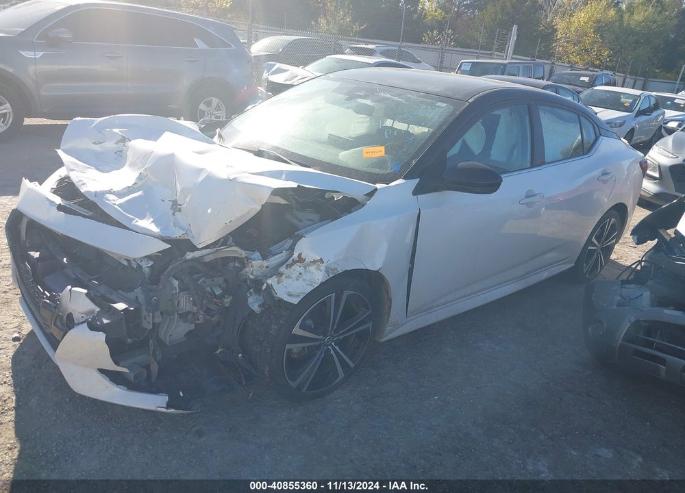 2022 NISSAN SENTRA VIN: 3N1AB8DV1NY307745