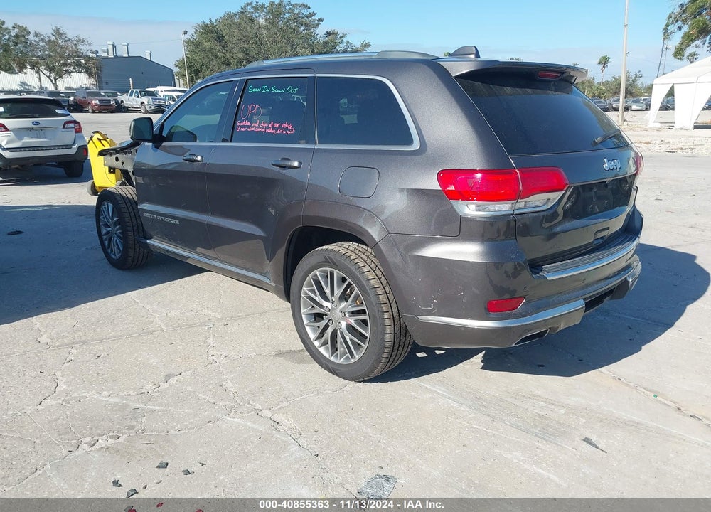 2018 JEEP GRAND CHEROKEE SUMMIT 4X2 VIN: 1C4RJEJG5JC394625