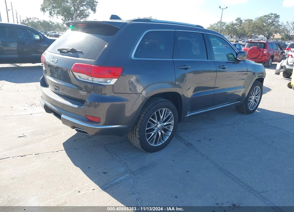 2018 JEEP GRAND CHEROKEE SUMMIT 4X2 VIN: 1C4RJEJG5JC394625