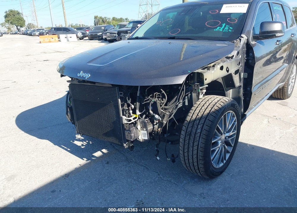 2018 JEEP GRAND CHEROKEE SUMMIT 4X2 VIN: 1C4RJEJG5JC394625