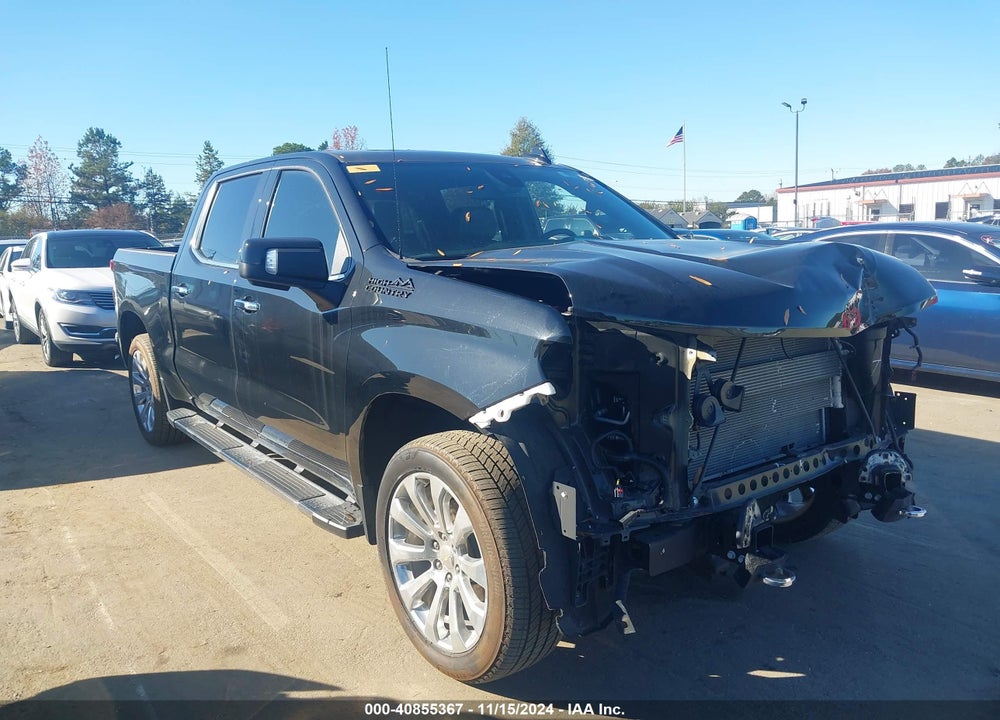 2022 CHEVROLET SILVERADO 1500 LTD 4WD SHORT BED HIGH COUNTRY VIN: 3GCUYHED4NG216506