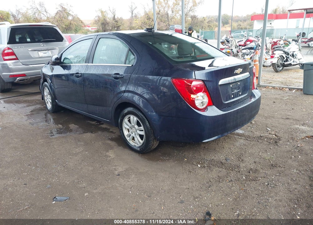 2016 CHEVROLET SONIC LT AUTO VIN: 1G1JC5SG2G4147953