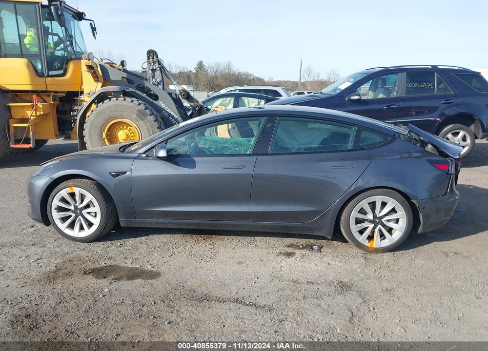 2022 TESLA MODEL 3 VIN: 5YJ3E1EA3NF186373