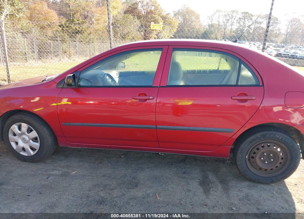 2007 TOYOTA COROLLA CE VIN: JTDBR32E970107468