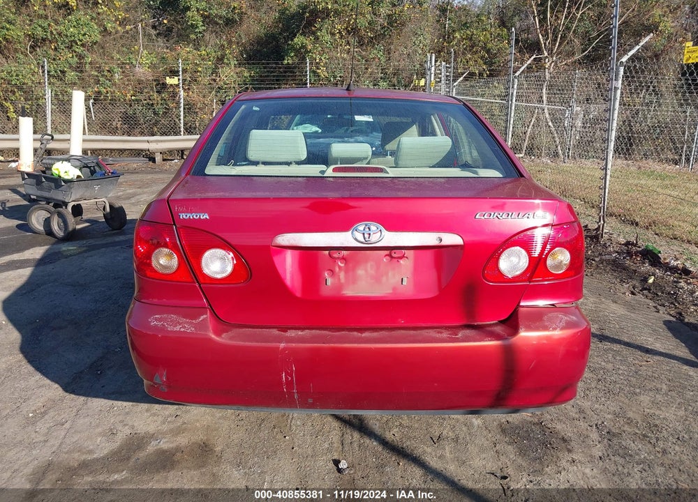 2007 TOYOTA COROLLA CE VIN: JTDBR32E970107468