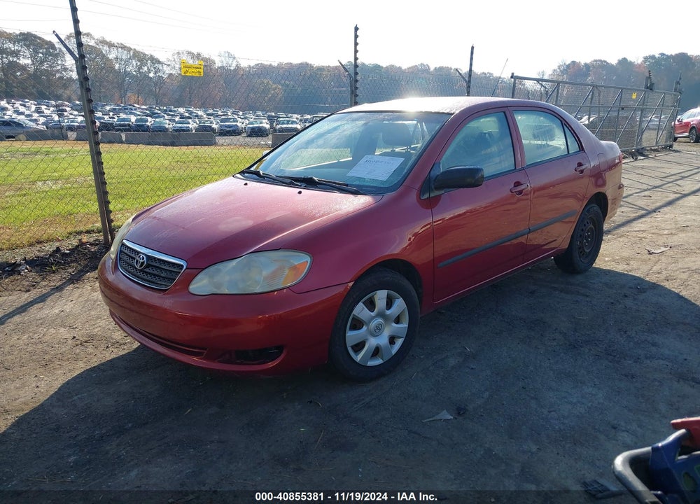 2007 TOYOTA COROLLA CE VIN: JTDBR32E970107468