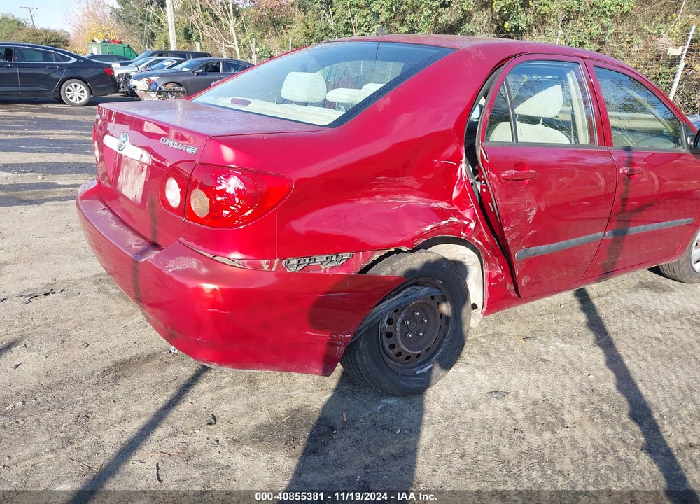 2007 TOYOTA COROLLA CE VIN: JTDBR32E970107468