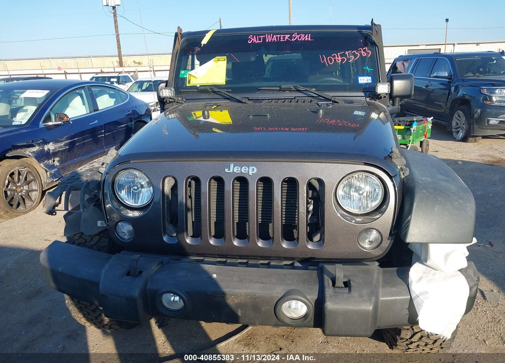 2017 JEEP WRANGLER UNLIMITED SPORT 4X4 VIN: 1C4BJWDG4HL540719