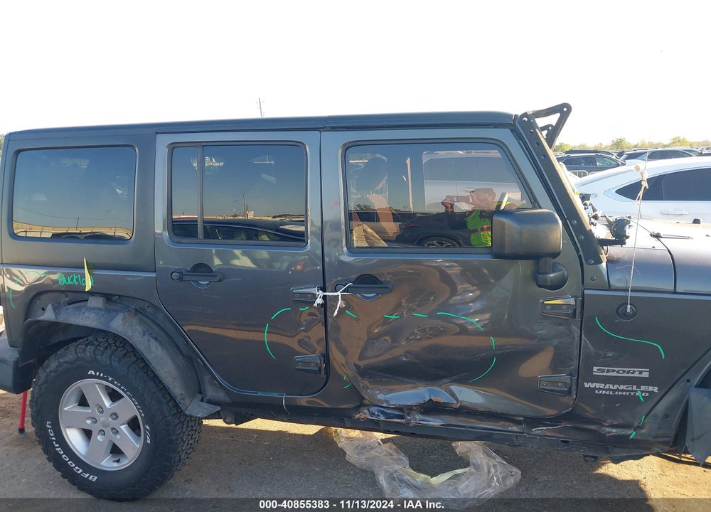 2017 JEEP WRANGLER UNLIMITED SPORT 4X4 VIN: 1C4BJWDG4HL540719