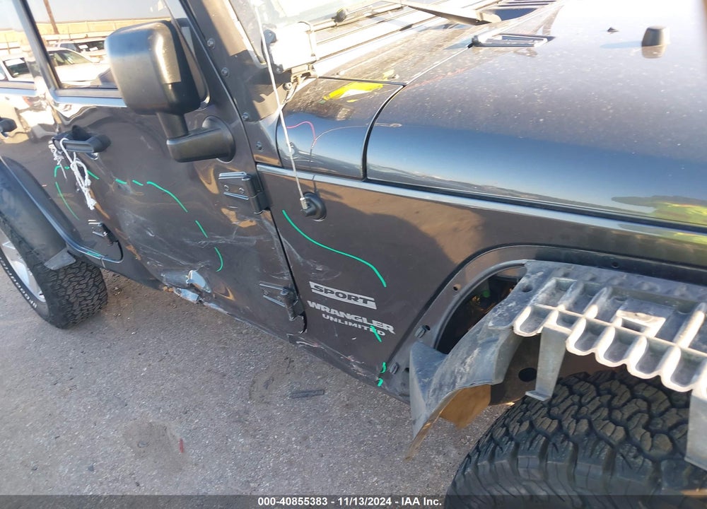 2017 JEEP WRANGLER UNLIMITED SPORT 4X4 VIN: 1C4BJWDG4HL540719