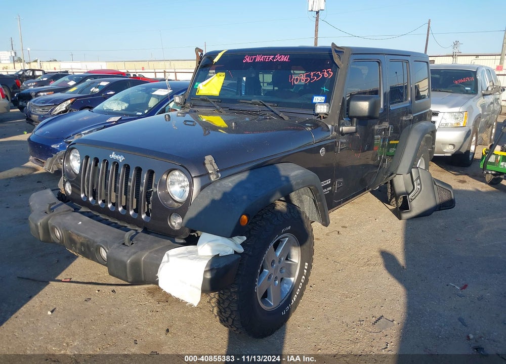 2017 JEEP WRANGLER UNLIMITED SPORT 4X4 VIN: 1C4BJWDG4HL540719