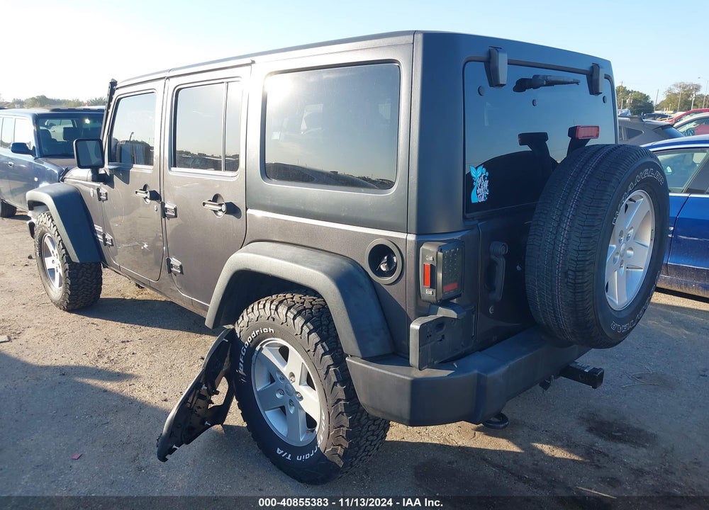 2017 JEEP WRANGLER UNLIMITED SPORT 4X4 VIN: 1C4BJWDG4HL540719