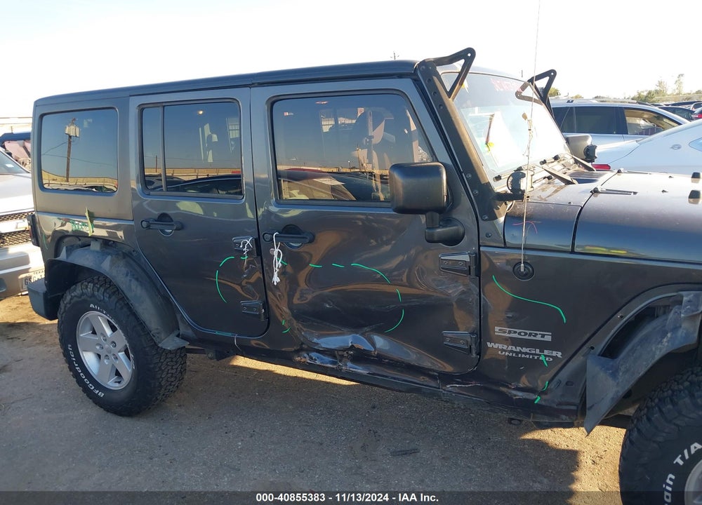 2017 JEEP WRANGLER UNLIMITED SPORT 4X4 VIN: 1C4BJWDG4HL540719