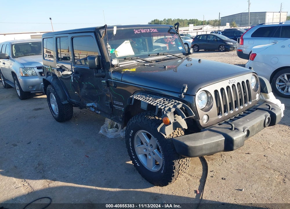 2017 JEEP WRANGLER UNLIMITED SPORT 4X4 VIN: 1C4BJWDG4HL540719