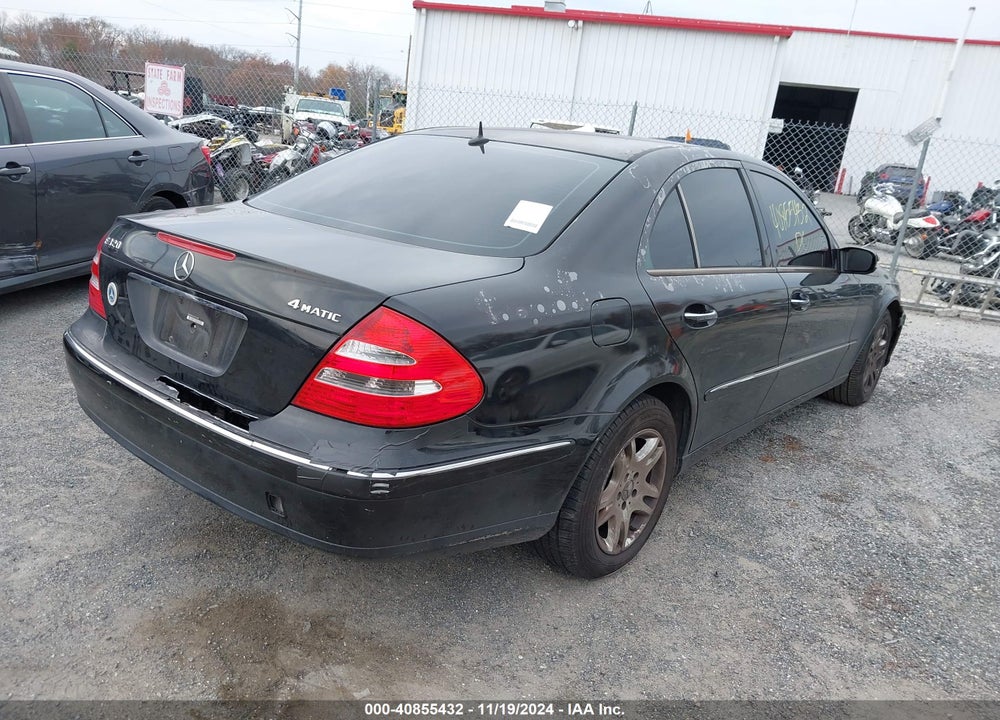 2004 MERCEDES-BENZ E 320 4MATIC VIN: WDBUF82JX4X121893