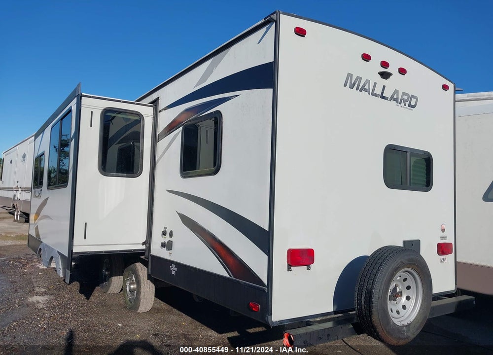 2019 HEARTLAND MALLARD TRAVEL TRAILER VIN: 5SFNB3225KE401904