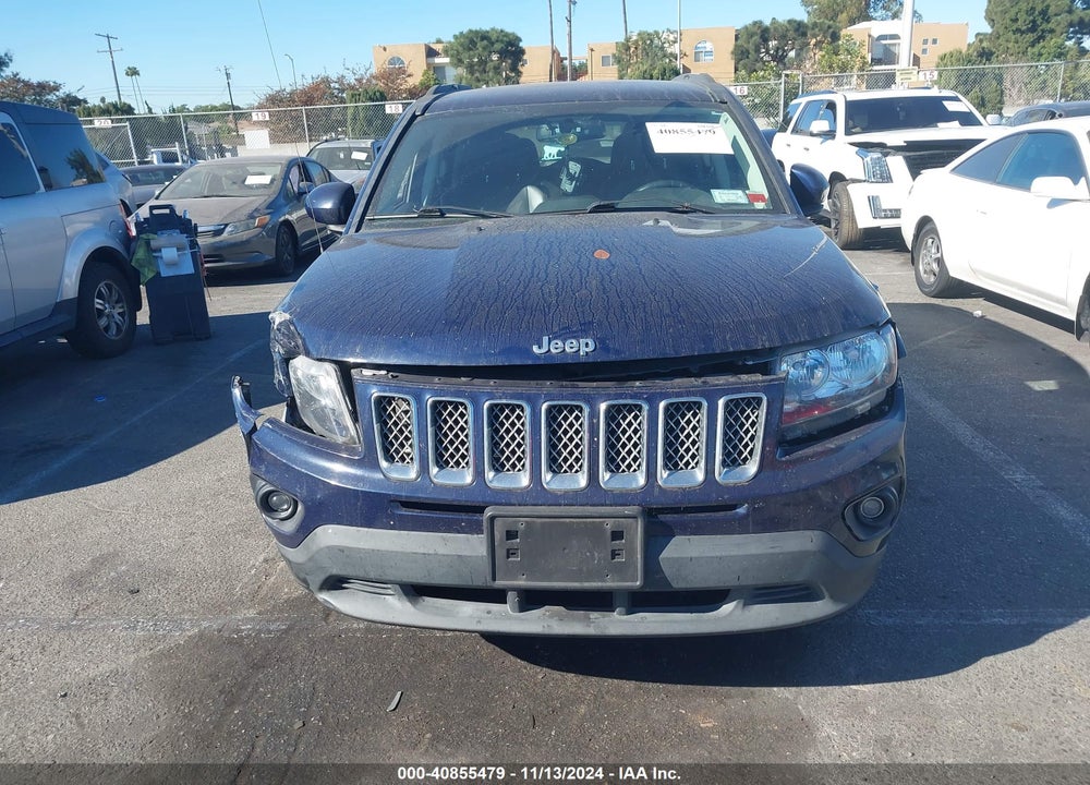2017 JEEP COMPASS LATITUDE 4X4 VIN: 1C4NJDEB8HD191174