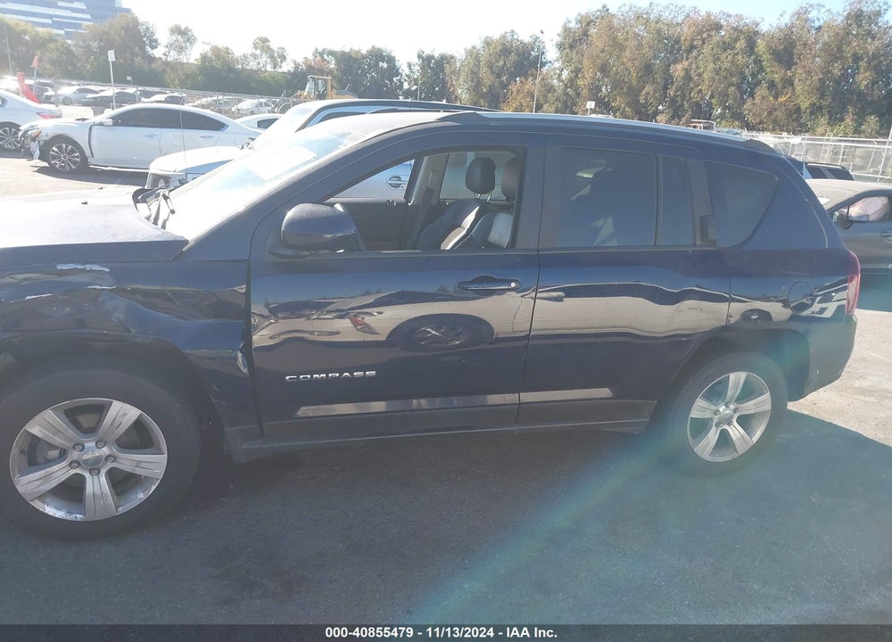 2017 JEEP COMPASS LATITUDE 4X4 VIN: 1C4NJDEB8HD191174