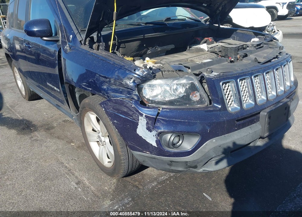 2017 JEEP COMPASS LATITUDE 4X4 VIN: 1C4NJDEB8HD191174