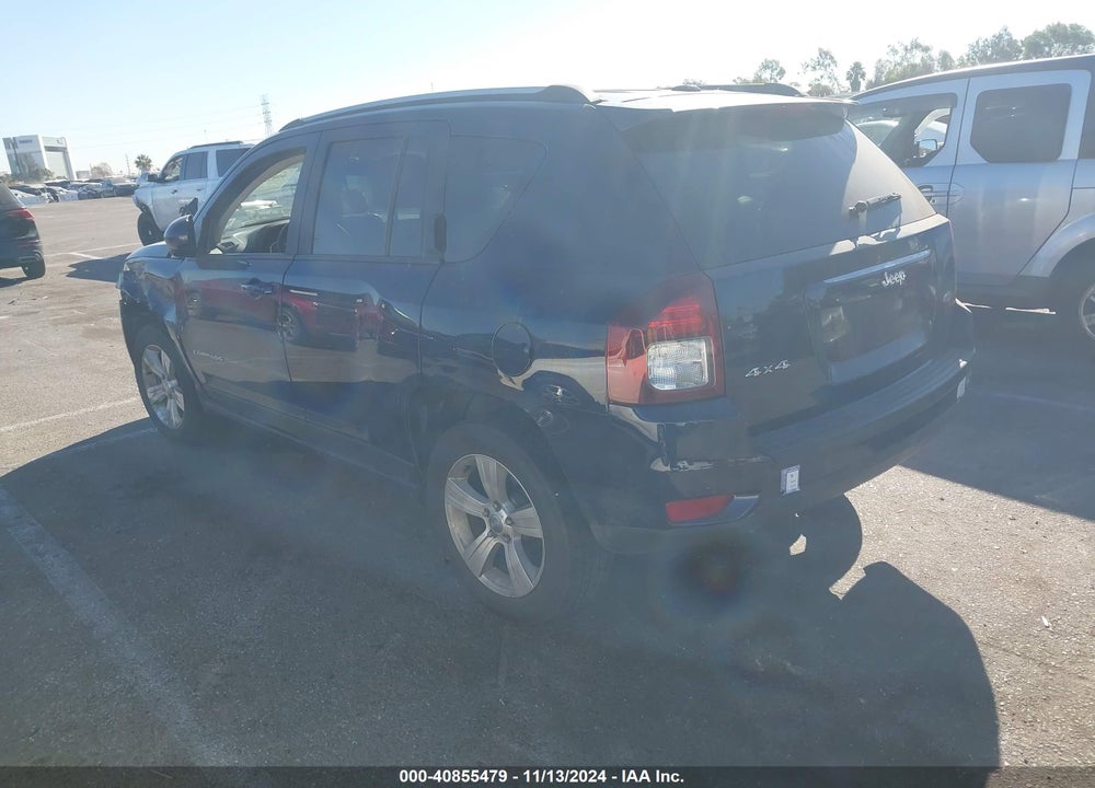 2017 JEEP COMPASS LATITUDE 4X4 VIN: 1C4NJDEB8HD191174