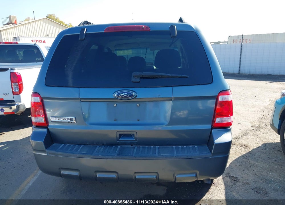 2010 FORD ESCAPE XLT VIN: 1FMCU0D79AKD07922