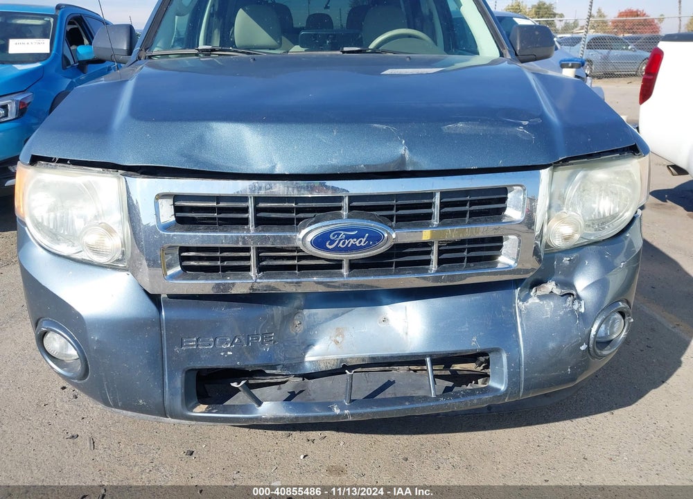 2010 FORD ESCAPE XLT VIN: 1FMCU0D79AKD07922