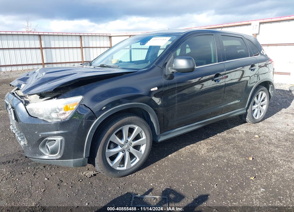 2014 MITSUBISHI OUTLANDER SPORT SE VIN: 4A4AP4AU8EE012327