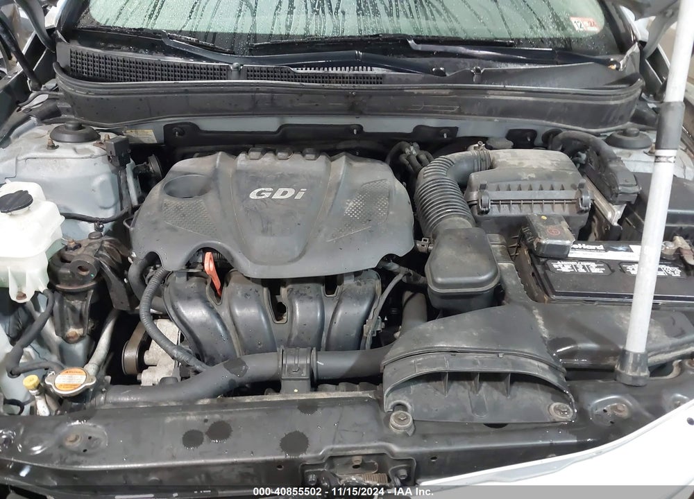 2013 HYUNDAI SONATA GLS VIN: 5NPEB4AC1DH505666