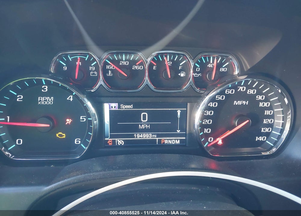 2014 CHEVROLET SILVERADO 1500 HIGH COUNTRY VIN: 3GCUKTEC7EG288912