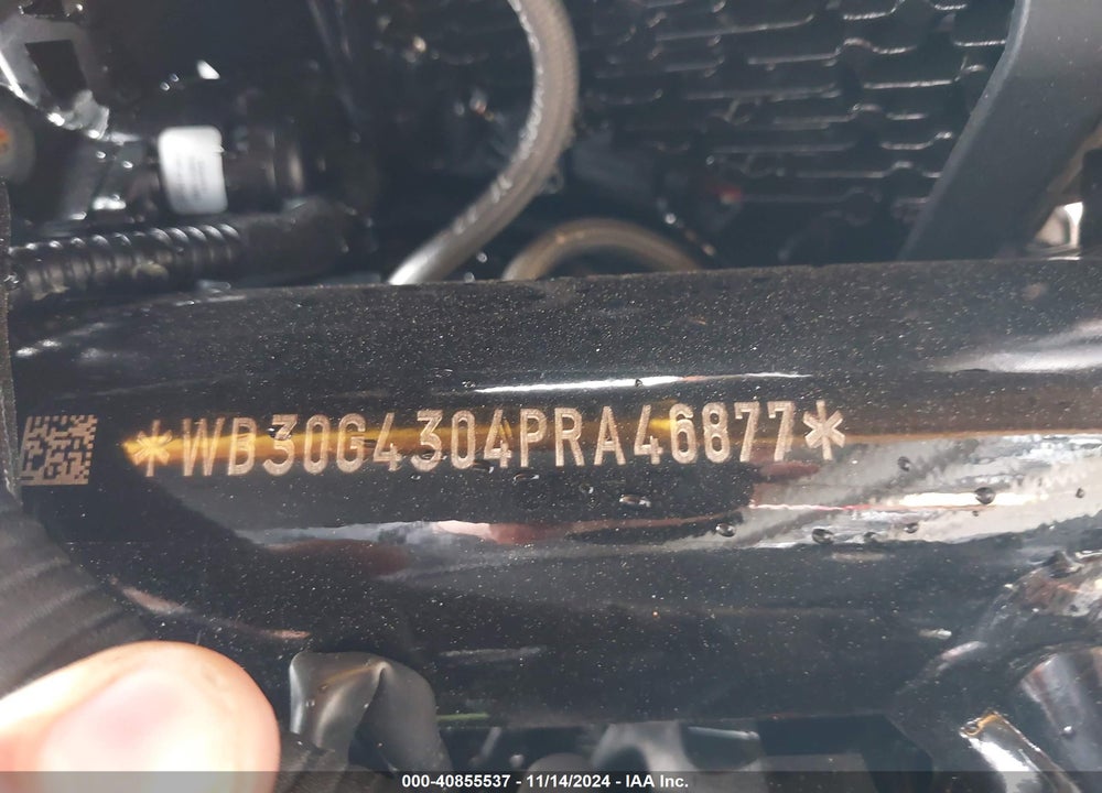 2023 BMW G310 R VIN: WB30G4304PRA46877