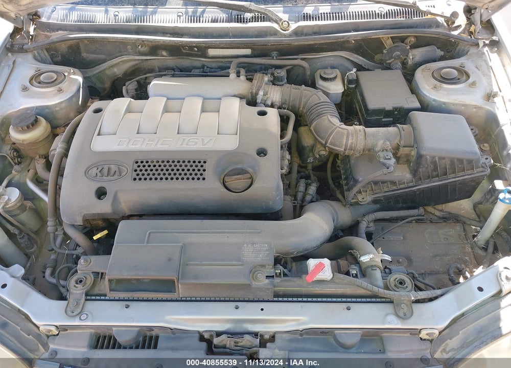 2003 KIA SPECTRA LS VIN: KNAFB121835272512