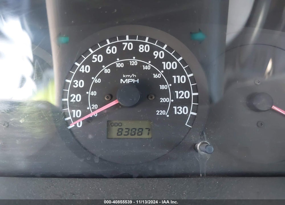 2003 KIA SPECTRA LS VIN: KNAFB121835272512