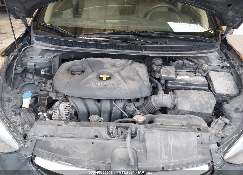 2012 HYUNDAI ELANTRA GLS VIN: 5NPDH4AE7CH065348