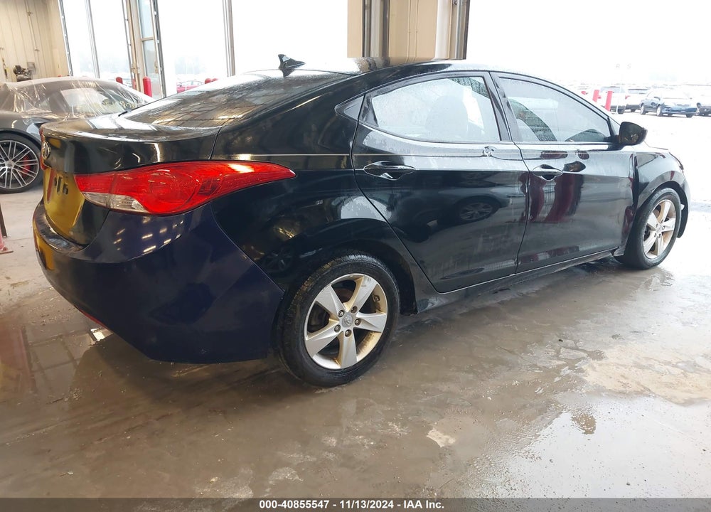 2012 HYUNDAI ELANTRA GLS VIN: 5NPDH4AE7CH065348