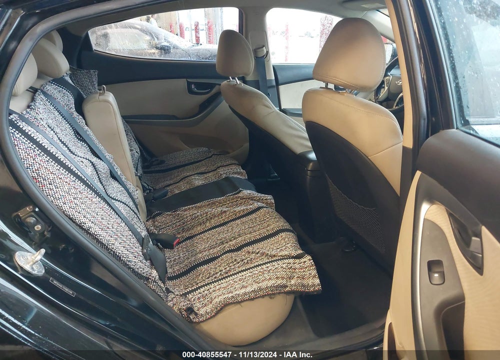 2012 HYUNDAI ELANTRA GLS VIN: 5NPDH4AE7CH065348