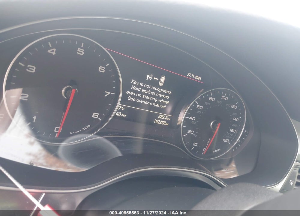 2012 AUDI A7 PREMIUM VIN: WAU2GAFC8CN150437