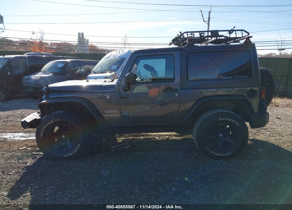 2017 JEEP WRANGLER SPORT 4X4 VIN: 1C4AJWAG6HL616280