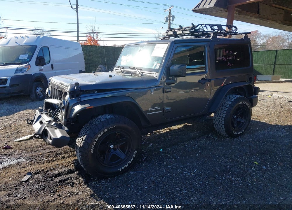 2017 JEEP WRANGLER SPORT 4X4 VIN: 1C4AJWAG6HL616280