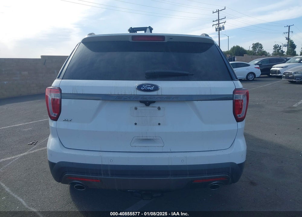 2017 FORD EXPLORER XLT VIN: 1FM5K7D88HGE38935