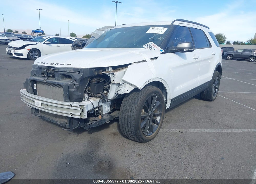 2017 FORD EXPLORER XLT VIN: 1FM5K7D88HGE38935