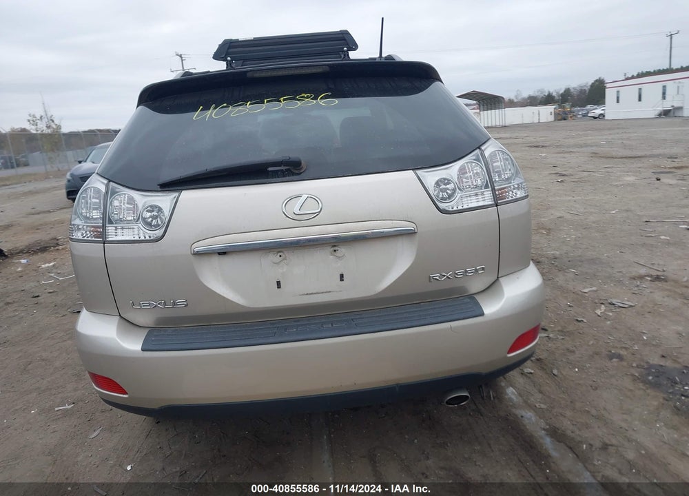 2008 LEXUS RX 350 VIN: 2T2HK31U78C083598