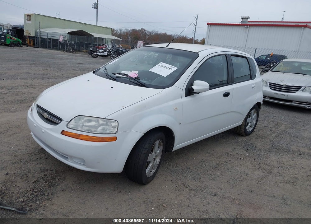 2008 CHEVROLET AVEO 5 LS VIN: KL1TD66648B208373