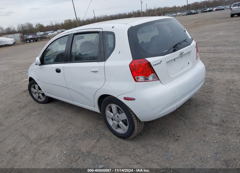 2008 CHEVROLET AVEO 5 LS VIN: KL1TD66648B208373