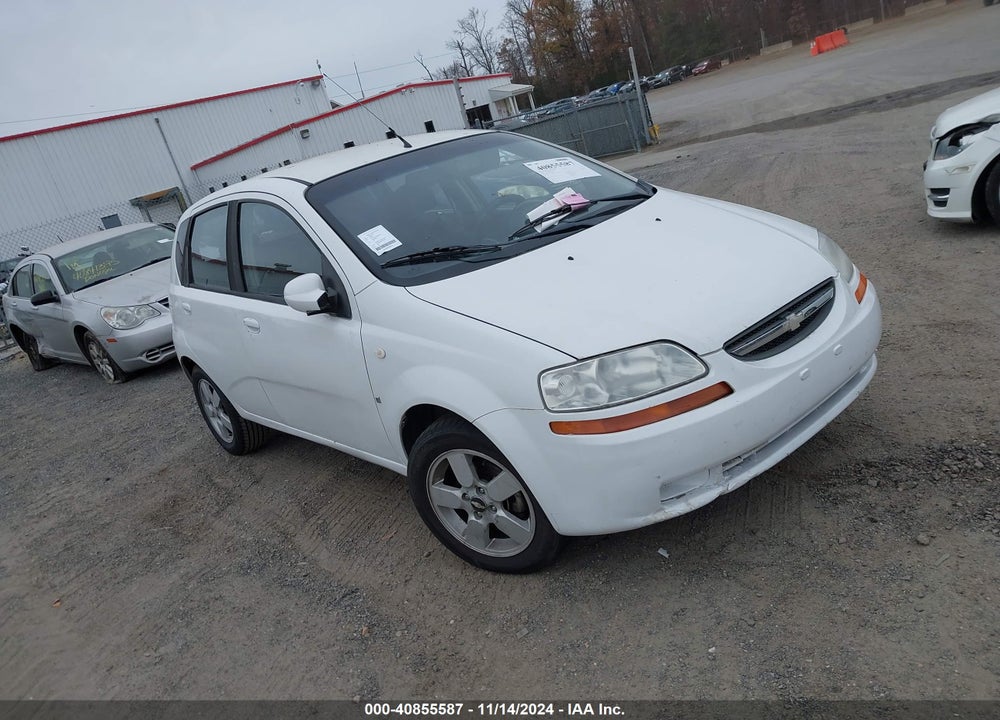 2008 CHEVROLET AVEO 5 LS VIN: KL1TD66648B208373