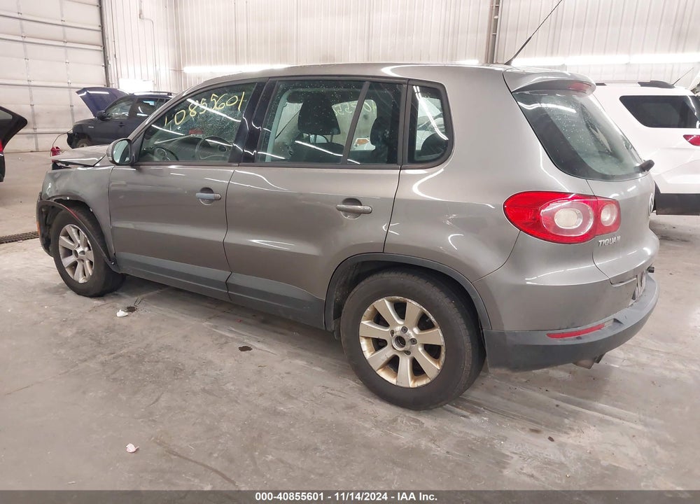 2009 VOLKSWAGEN TIGUAN S/SE/SEL VIN: WVGAV75N09W512981