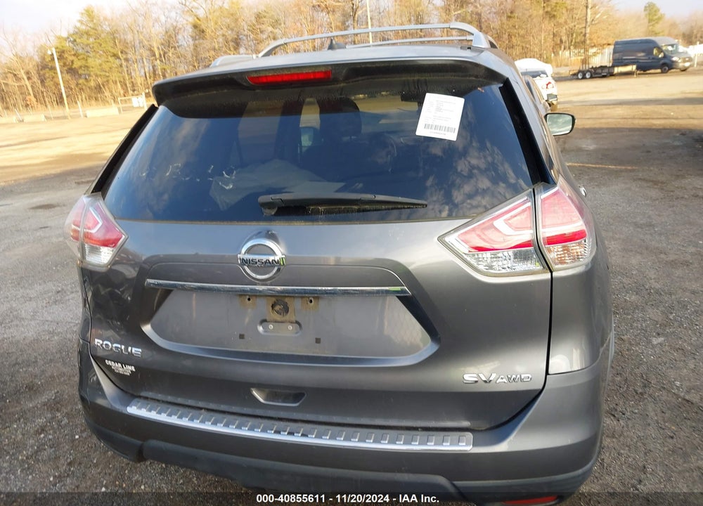 2016 NISSAN ROGUE SV VIN: JN8AT2MV2GW131861